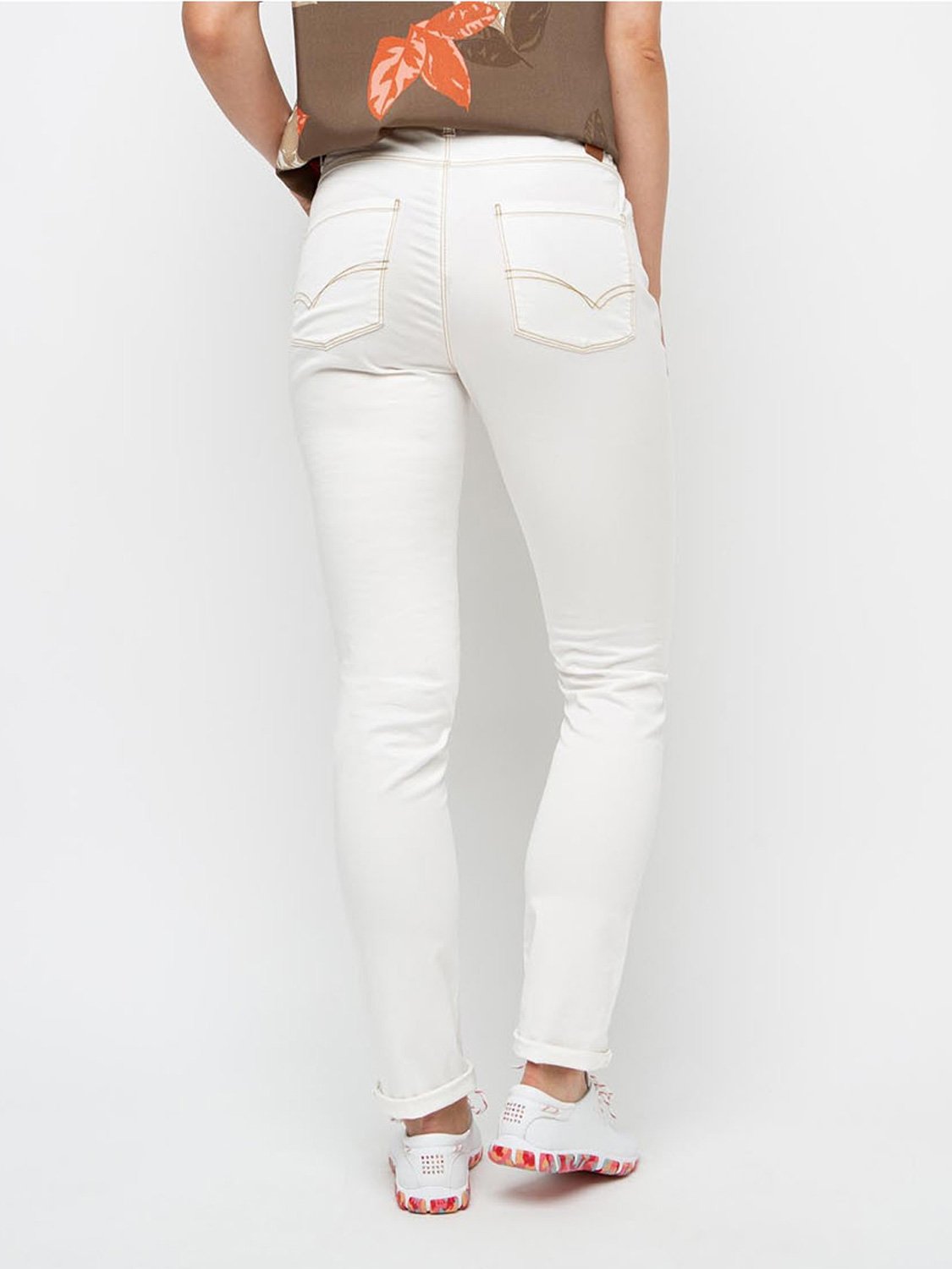 Pantalon Femme Matière Eco-Conçue Blanc