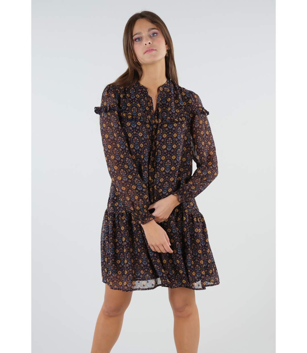 Robe imprimé floral CORALISE