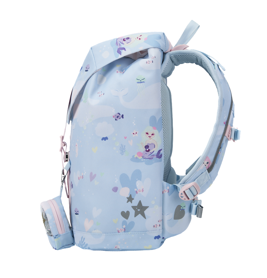 Frii of Norway - 22L Skoletaske - Retro Mermaid