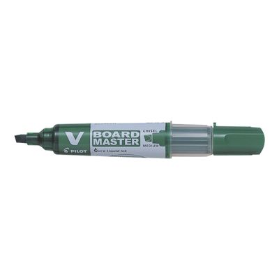 Pilot V BOARD MASTER - Marqueur effaçable - pointe biseau - vert