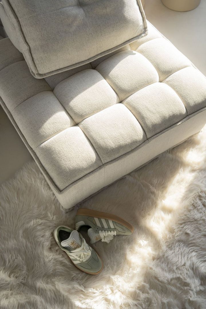 By Boo   Hive Beige Loveseat