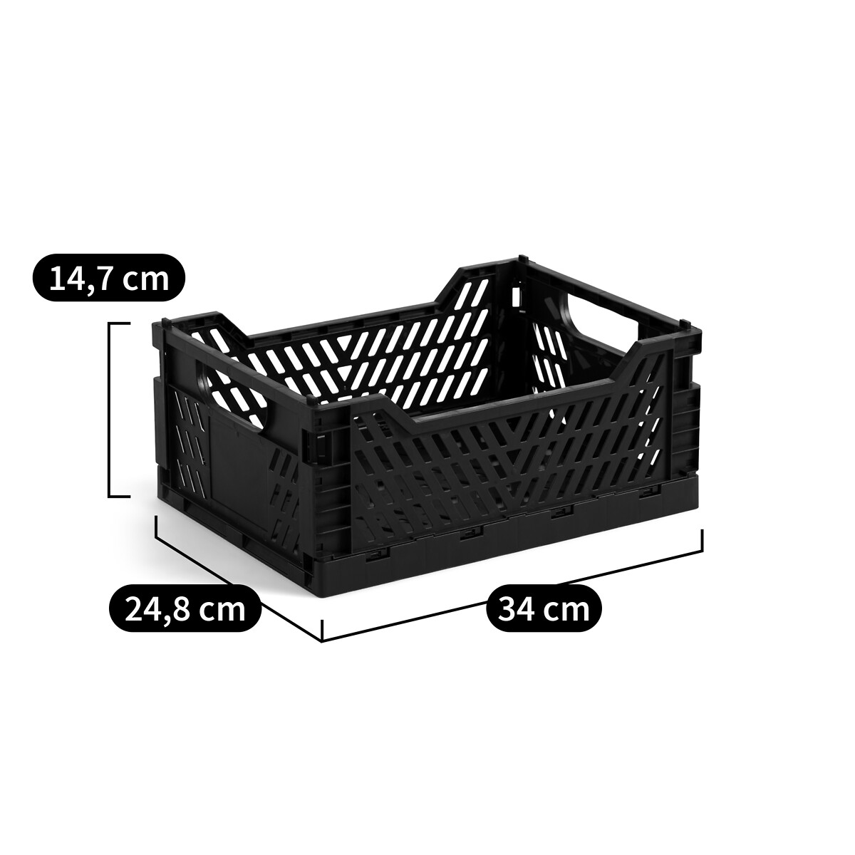 LA REDOUTE INTERIEURS<br>Caixa/engradado dobrável 34x24,8 cm, Cageta