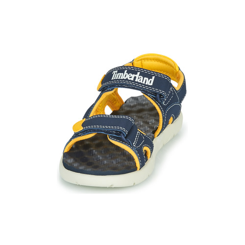 Timberland - PERKINS ROW 2-STRAP - Bleu / Jaune