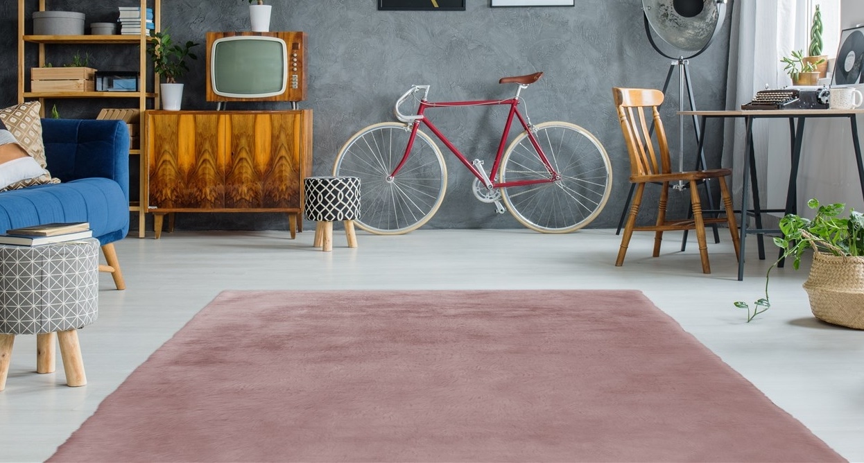 Arte Espina Fellteppich »Rabbit 100« rechteckig 45 mm Höhe Kunstfell, Kaninchenfell-Haptik, supersoft, Hochflorteppich