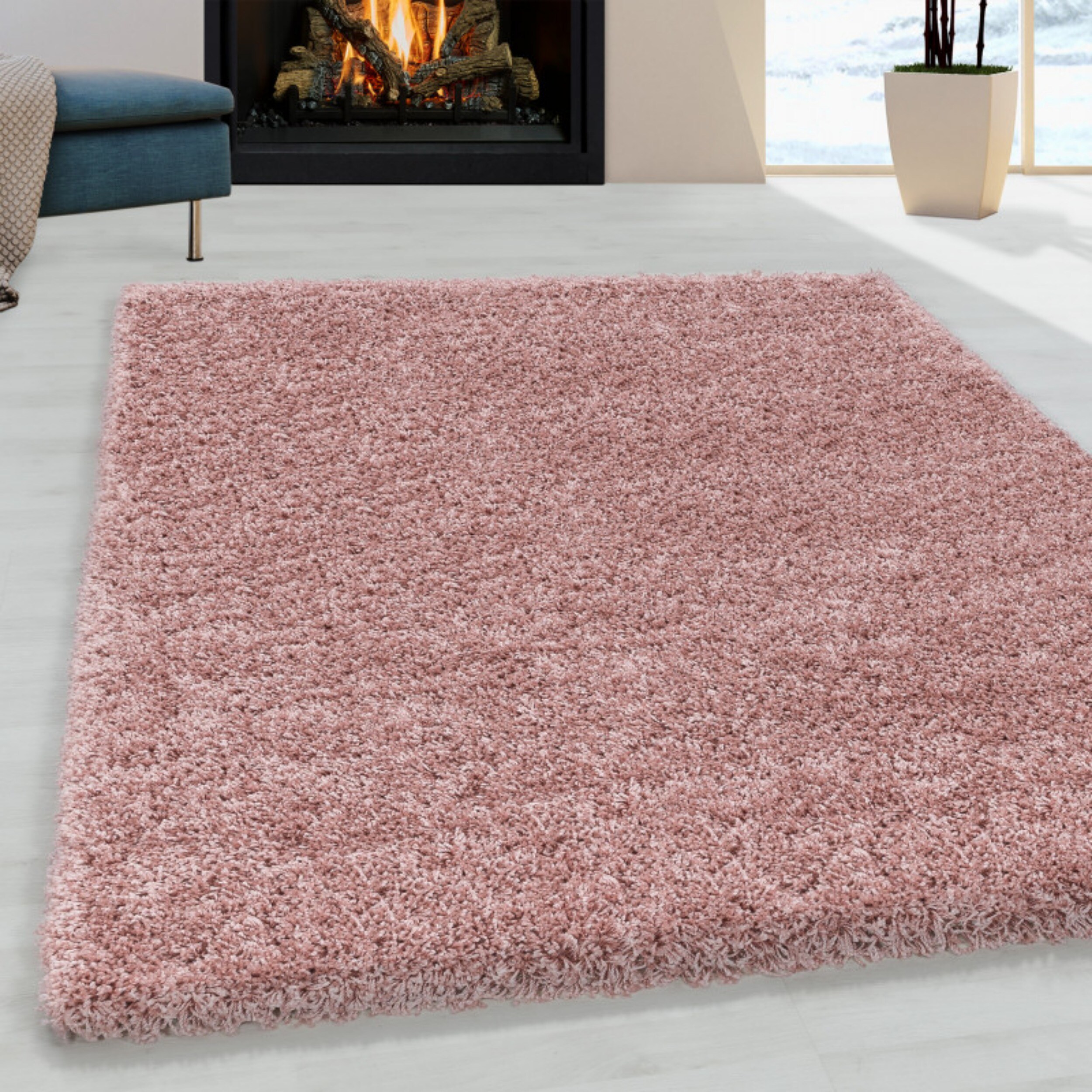Wunderschöne Shaggy Hochflor Langflor 30mm Shaggy Teppich in Verschiedene Farben