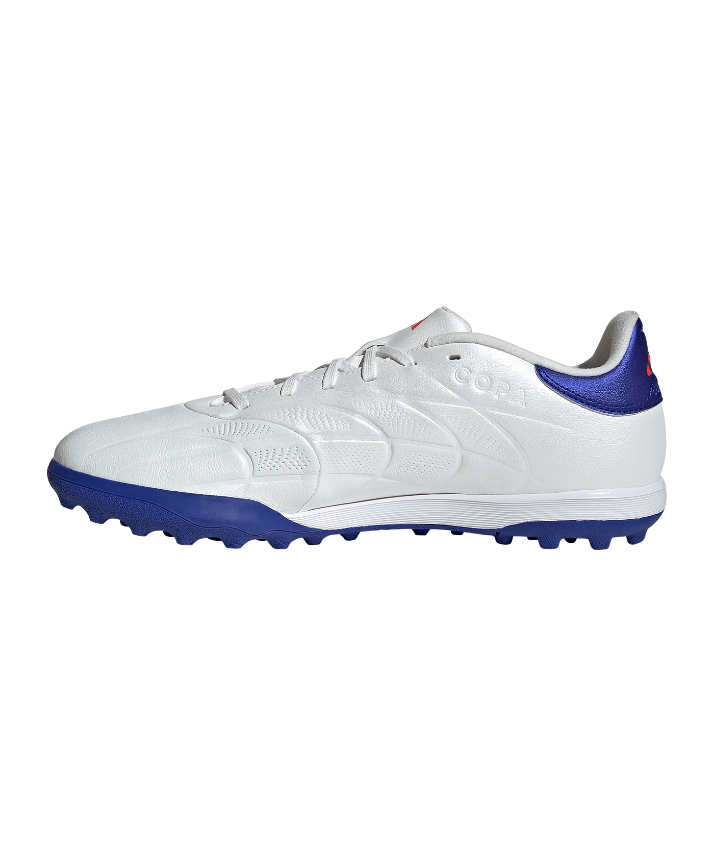 adidas COPA Pure 2 League TF Advancement Weiss Blau
