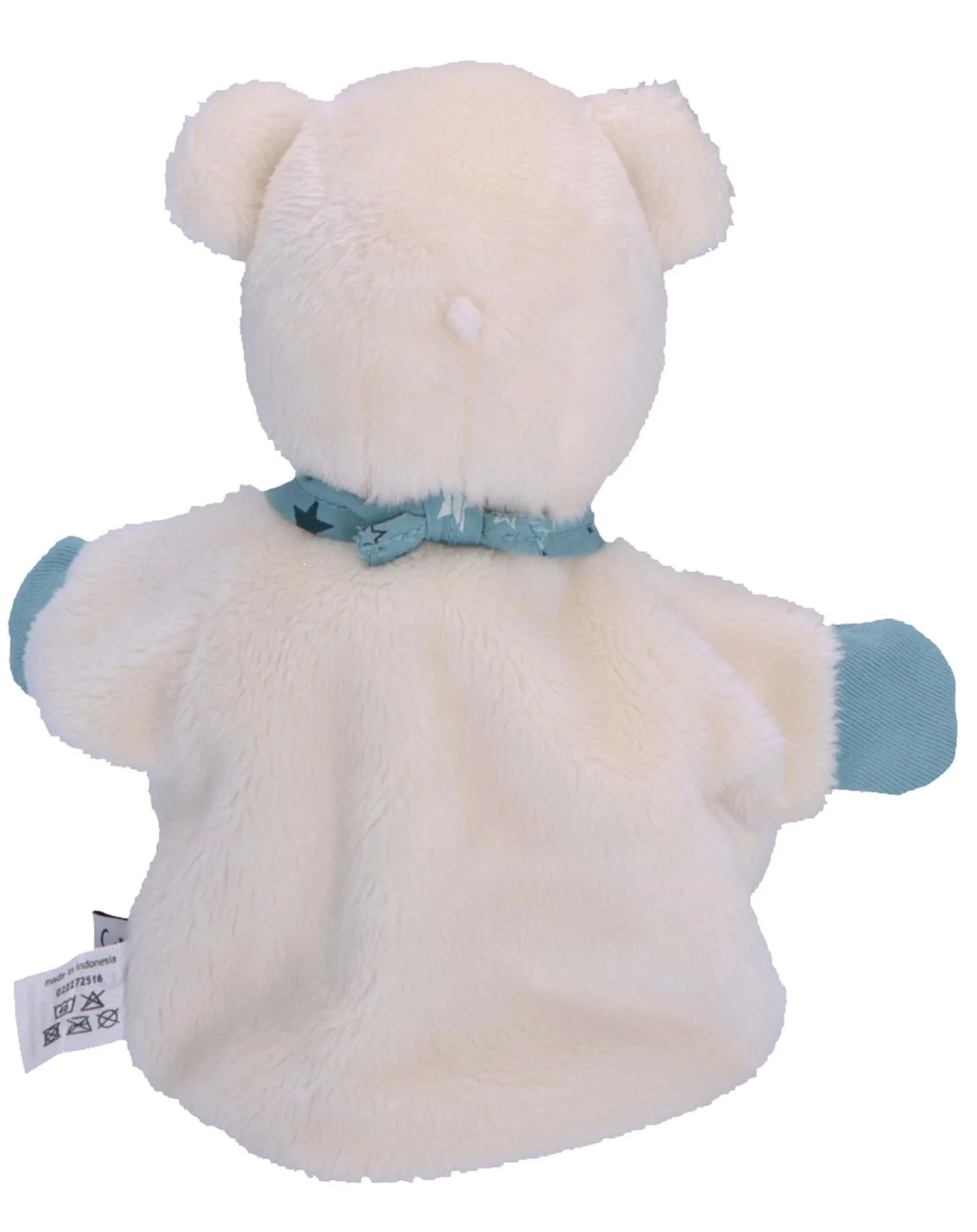 Handpuppe ELIA EISBÄR in elfenbein