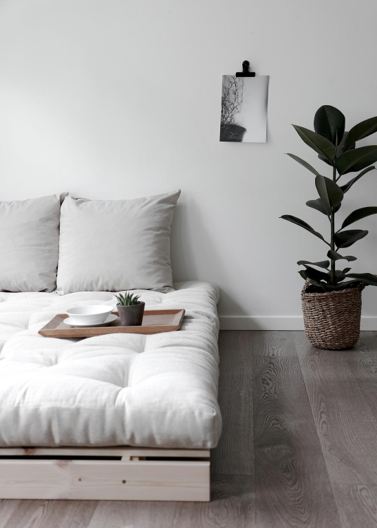 Karup Design Roots slaapbank 140 naturel, Beige