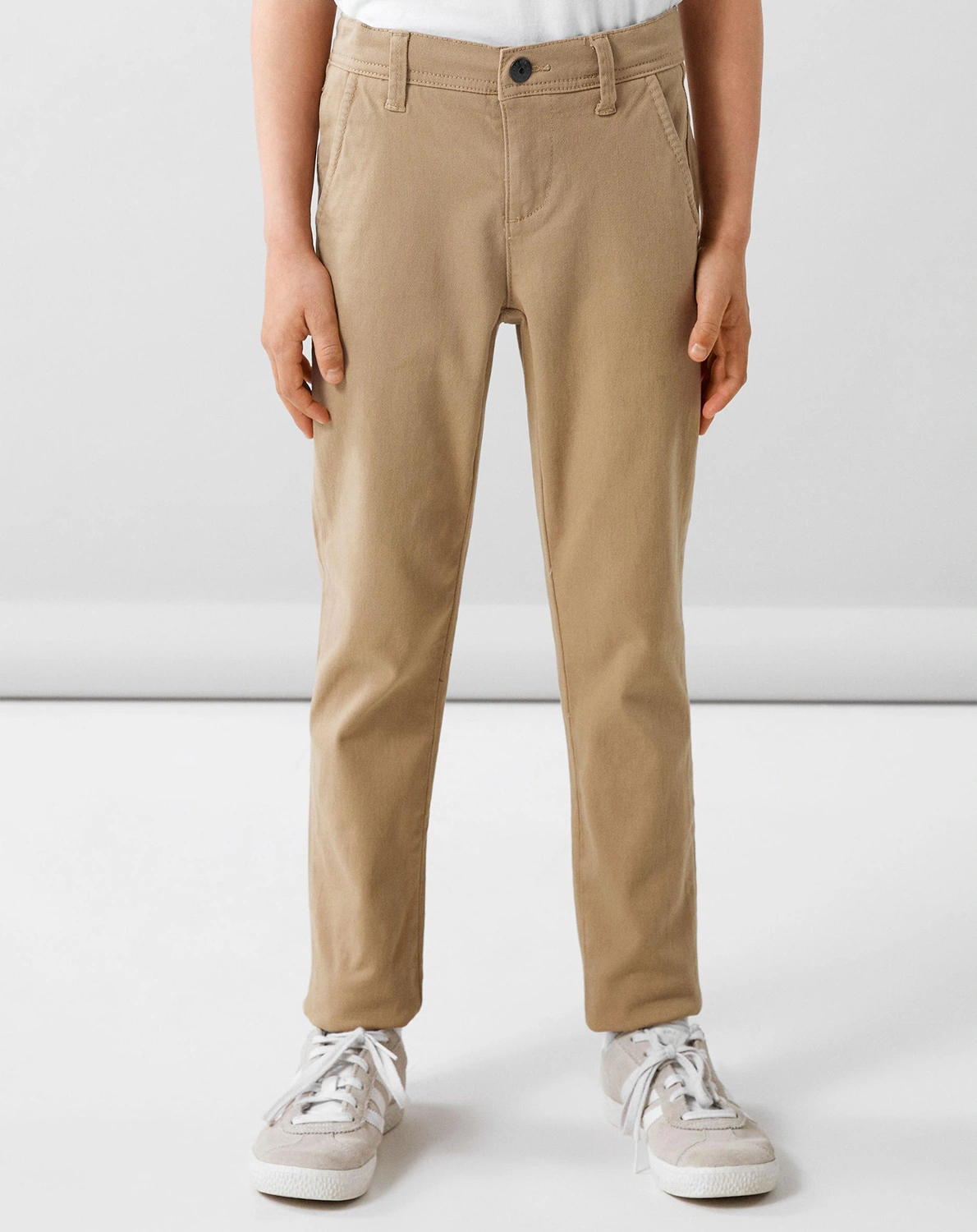 Chinohose NKMSILAS XSL in kelp