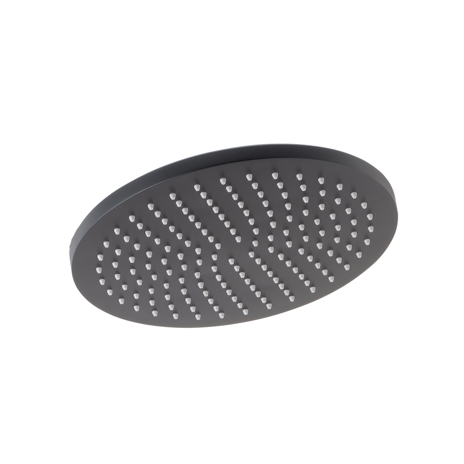 Salenzi Giro douchekop mat zwart 20cm