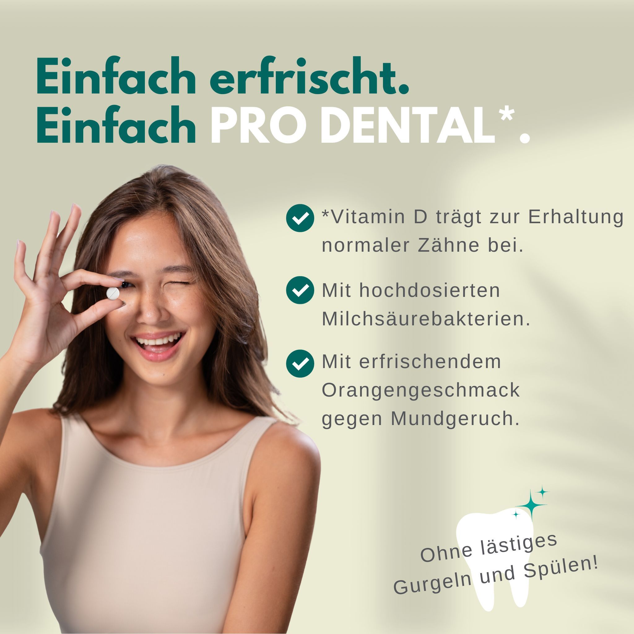 SOLVISAN® PRO DENTAL* | Mundgeruch