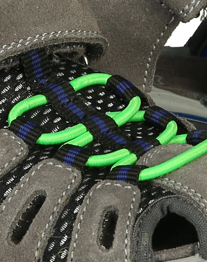 Klett-Sandalen LIVIGNO mit Zehenschutz in grau