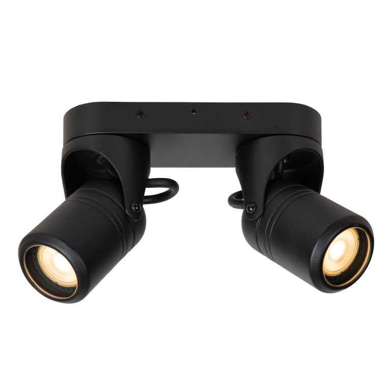 Lucide Niort 2 spot buiten IP44 zwart