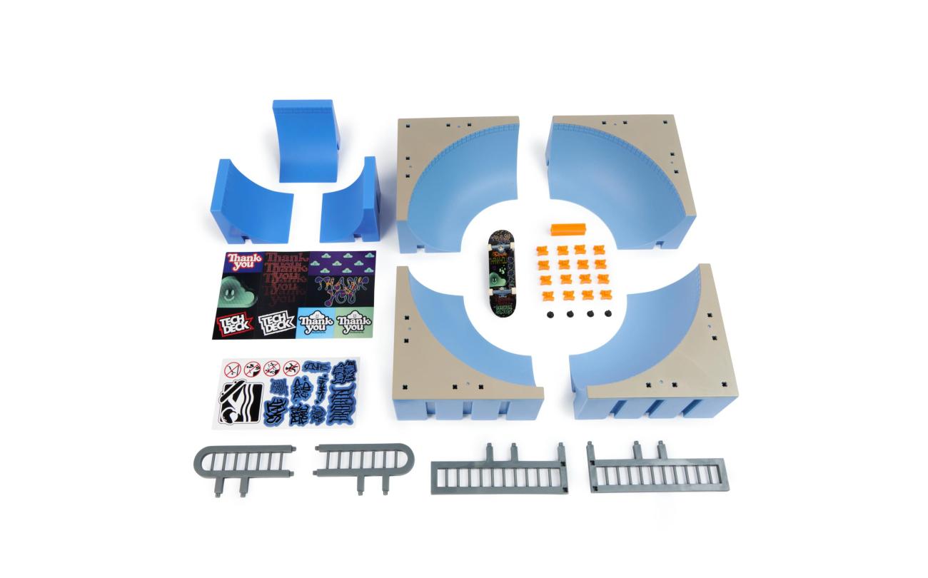 Tech Deck X-Connect Park Creator Mega Bowl