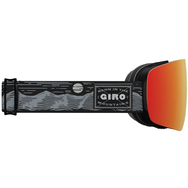Masque de ski GIRO CONTOUR BLACK & WHITE LANDSCAPE V EMBR/V INF