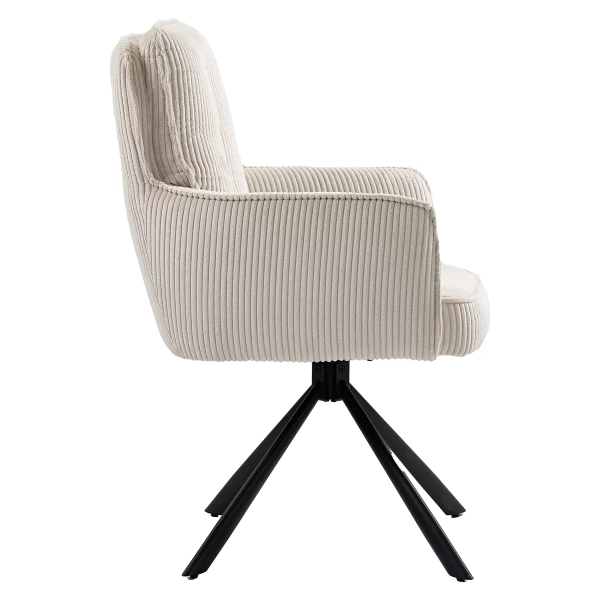 Stuhl Asher beige,schwarz