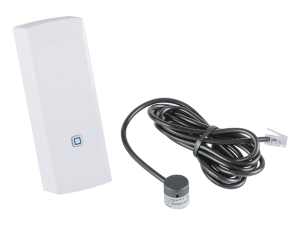 Homematic IP HmIP-ESI-LED, Koblet med ledninger (ikke trådløs), 300 m, Sort, Hvit, 869.4 - 869.65 MHz, 39 mm, 29 mm