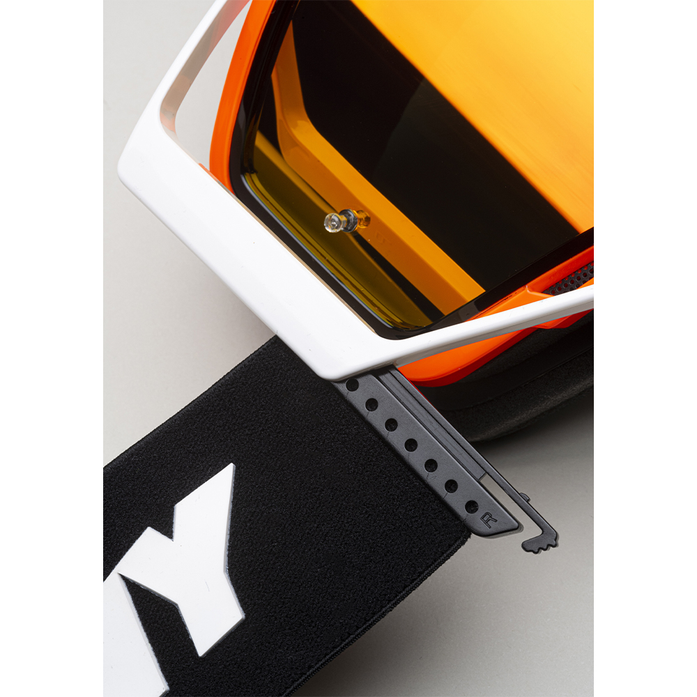 Kenny - Masque Ventury Phase 2 Noir / Blanc / Orange