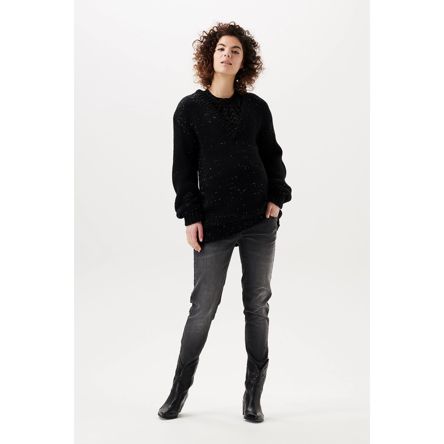 SUPERMOM Pullover Dent Black
