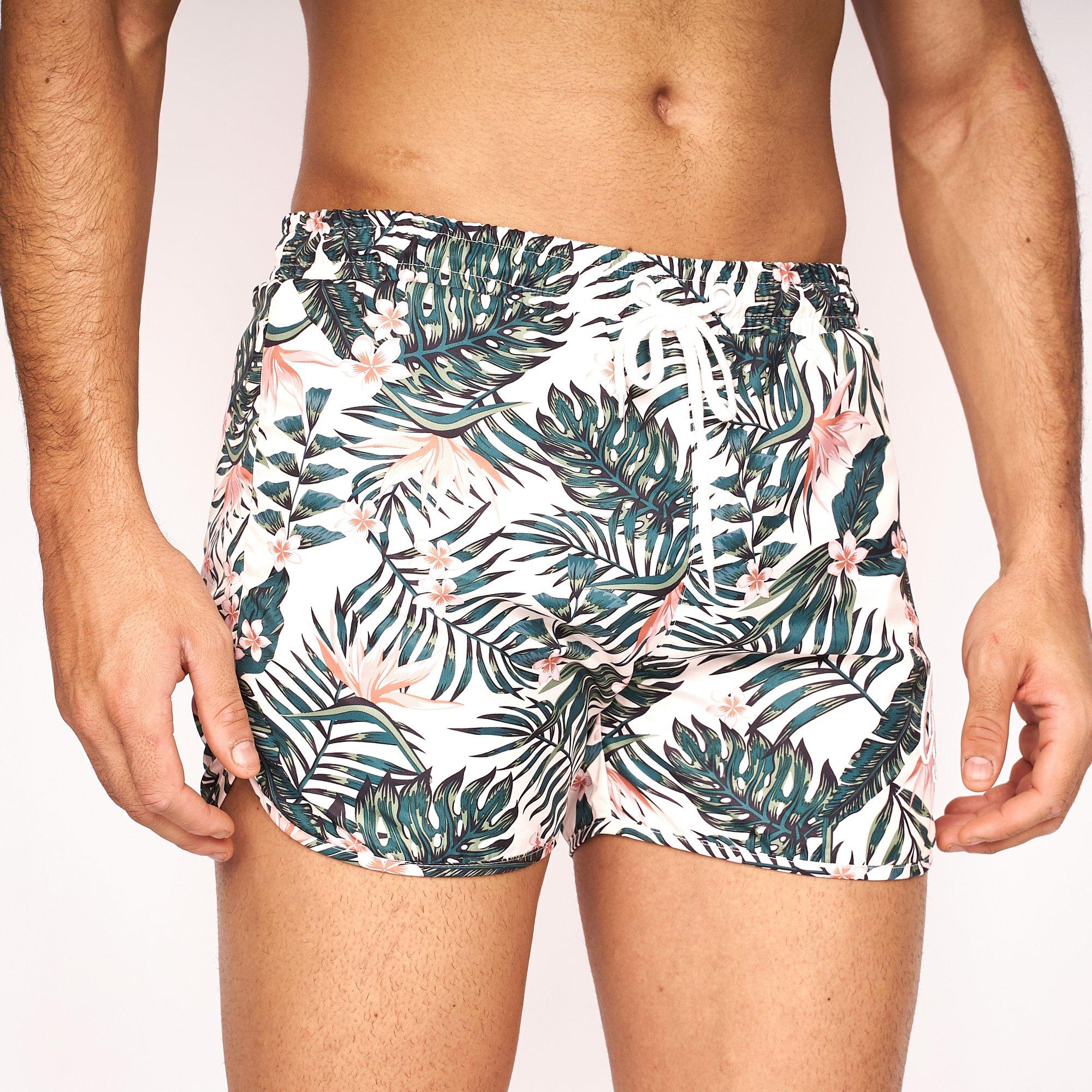 Crosshatch Rainforest Swim Shorts