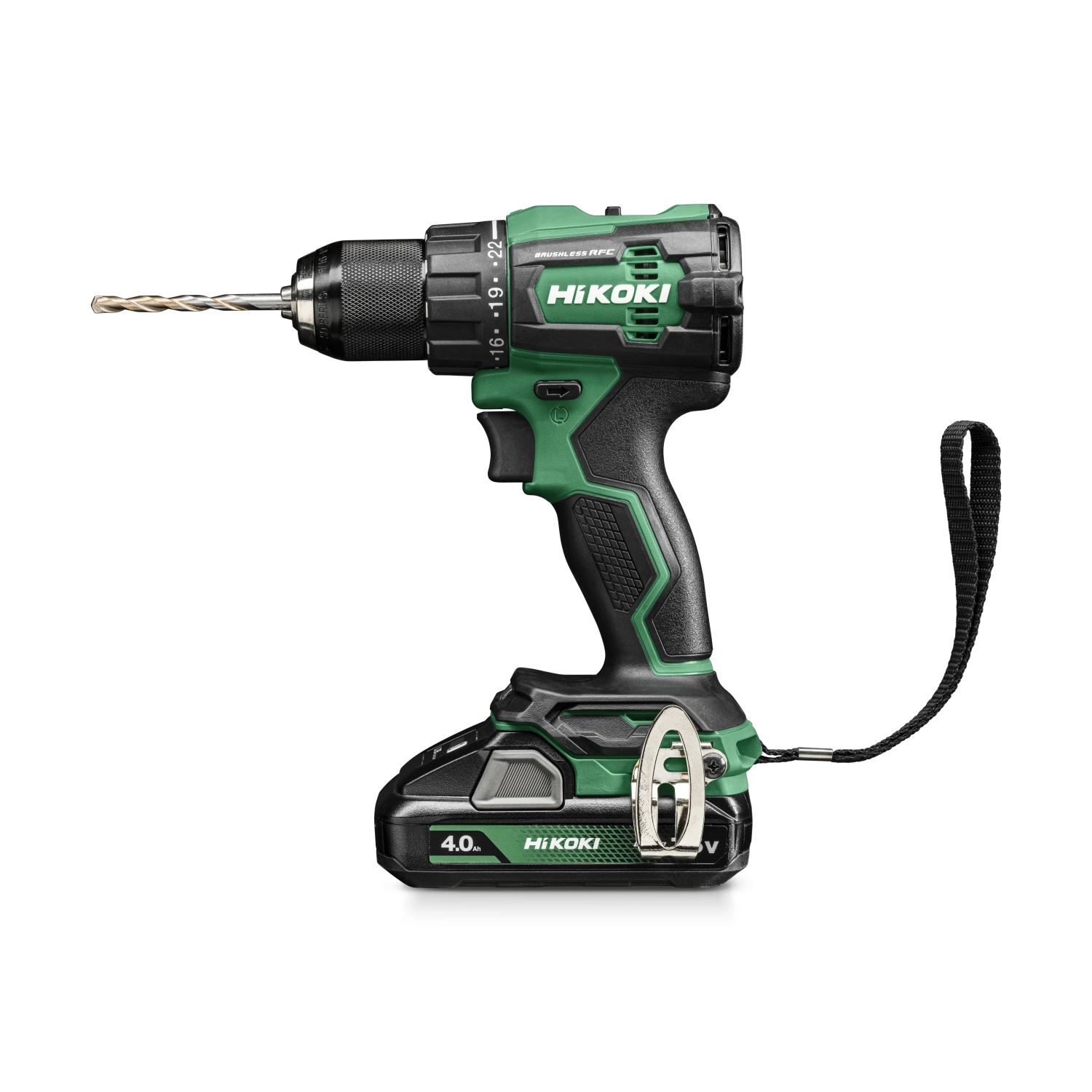 HiKOKI DV18DEWQZ Accu klop-boor-schroefmachine - 18 V - 70Nm - Incl. lader en 2x 2.0Ah accu's - HSC II koffer