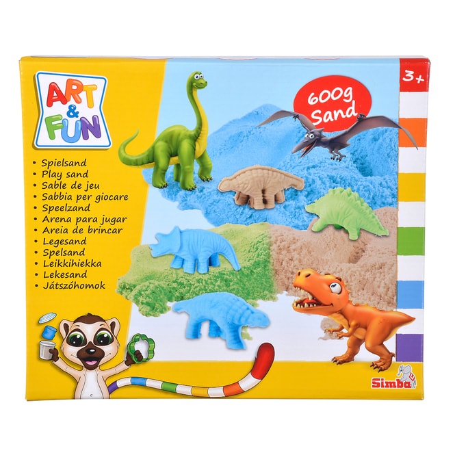 Art & Fun - Spielsand Set - Dinosaurier