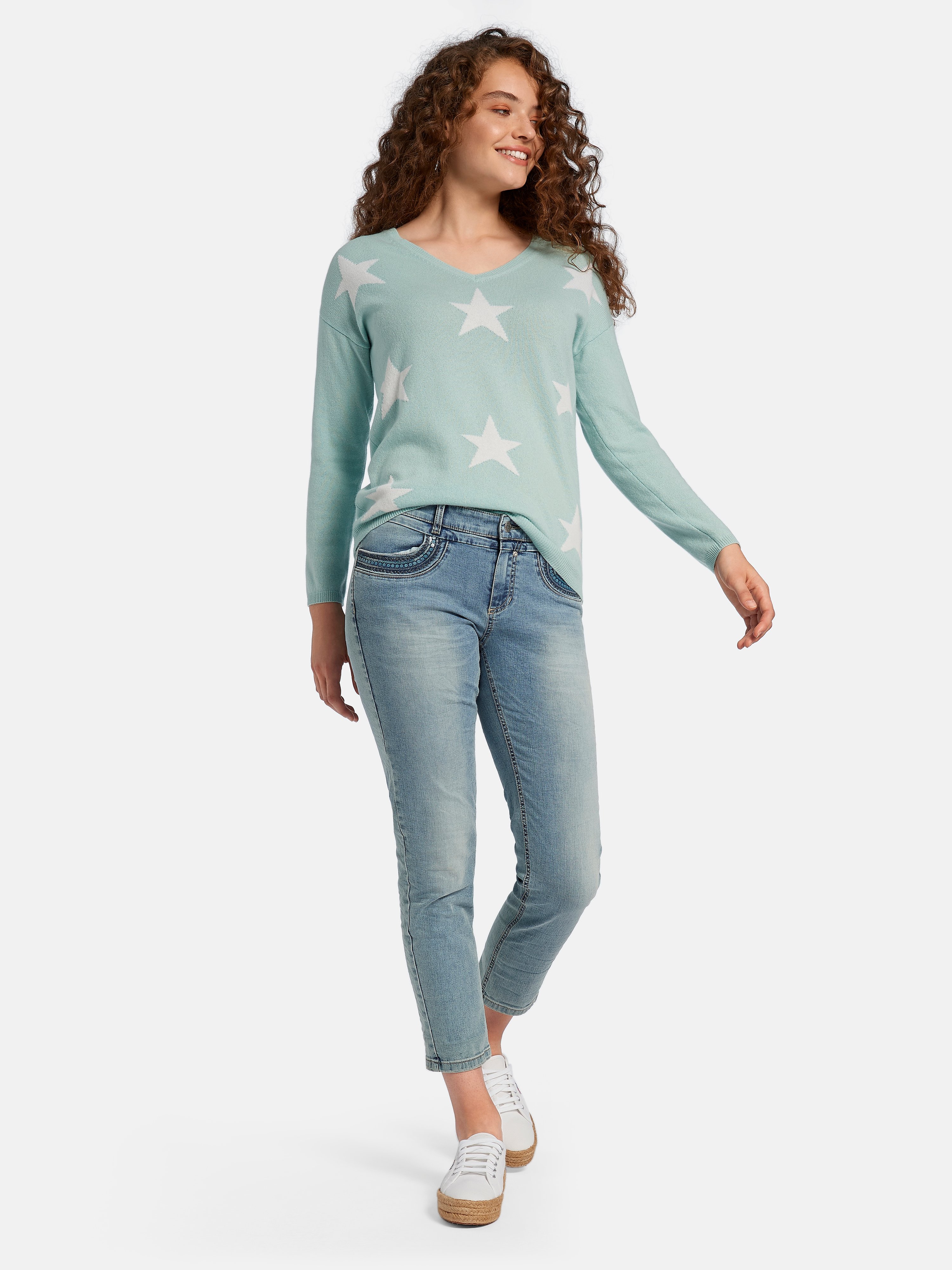 Knöchellange Jeans Modell Grace