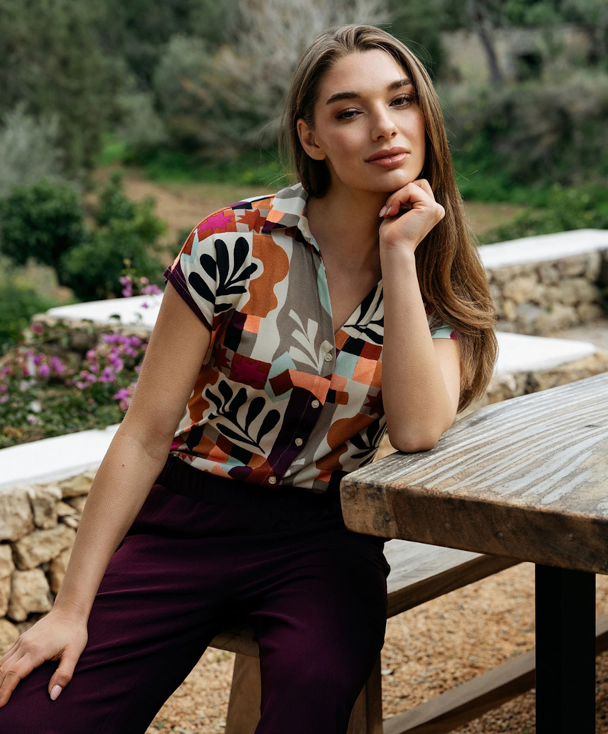 &Co Woman Dames blouse multicolor