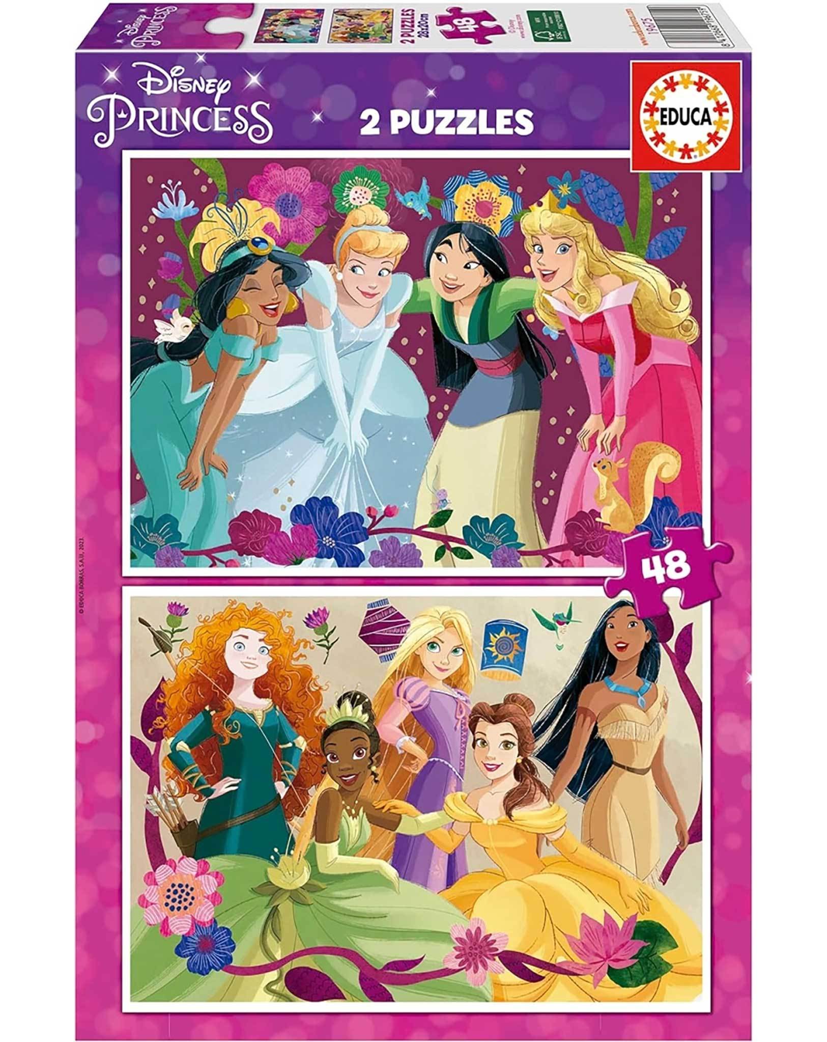 - EDUCA -  Princess 2x48 Teile Puzzle