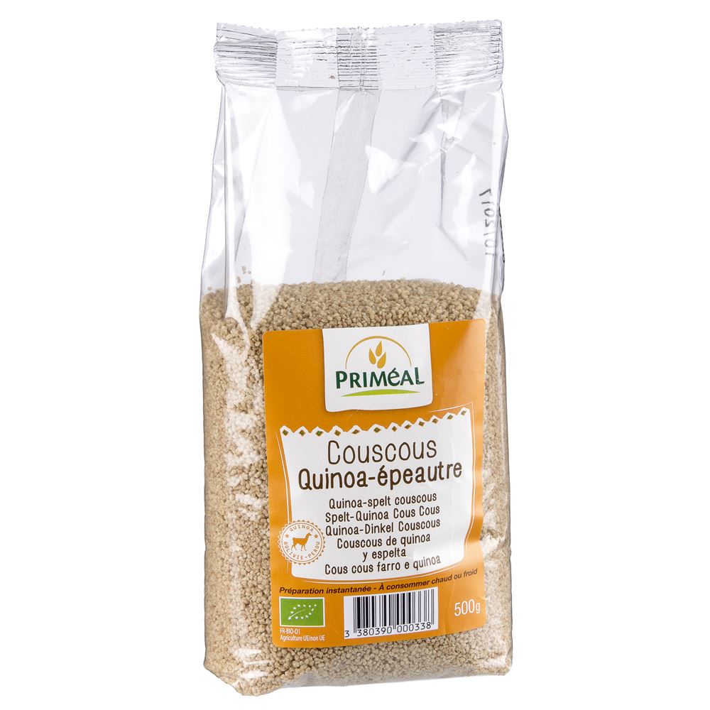 PRIMEAL Couscous<br>500 g, Quinoa Dinkel