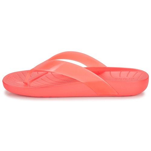 Crocs - CROCS SPLASH GLOSSY FLIP - Rose