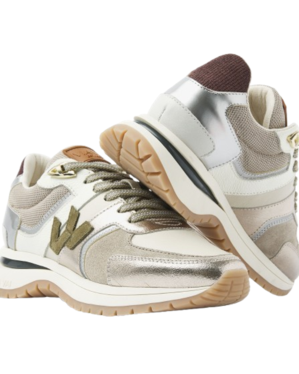 Via Vai 62329 Usher Davina Beige/goud (204)