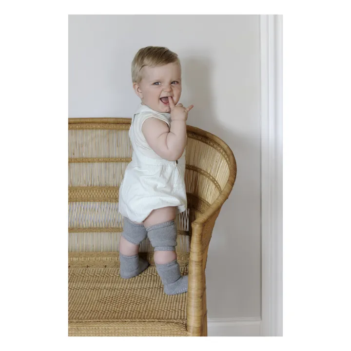 GOBABYGO Chaussettes Anti-Dérapantes | Gris