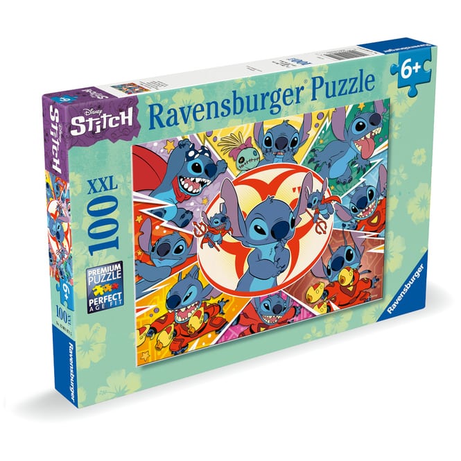 Disney Stitch - Kinderpuzzle - In meiner Welt - 100 Teile XXL
