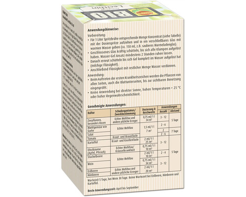 Lecithine basis ingrediënt COMPO BIO plantenversterkende lecithine 50 ml concentraat goedgekeurd voor gebruik bij schimmelziekten