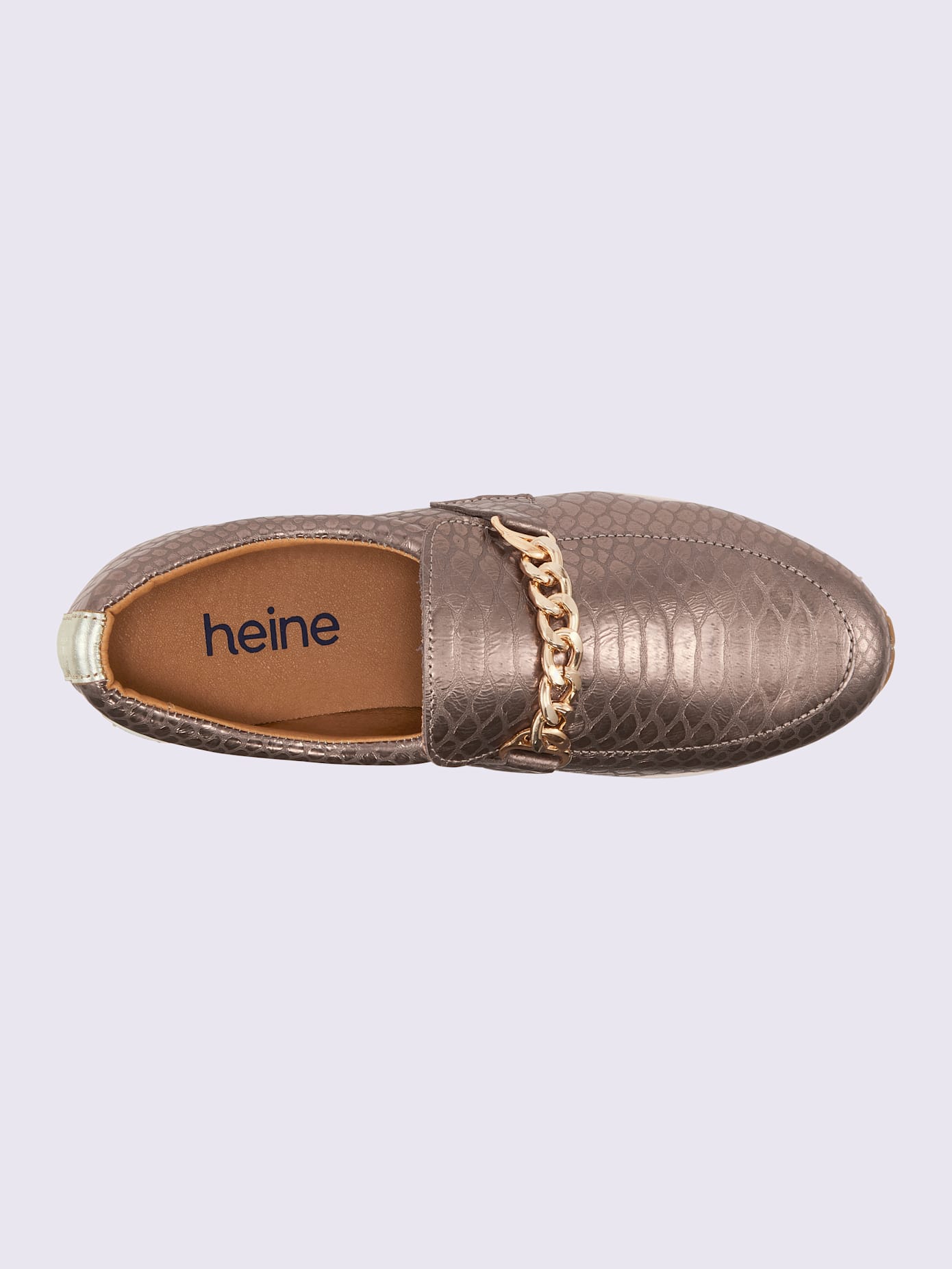 Trotteurs cuir de chèvre gaufré