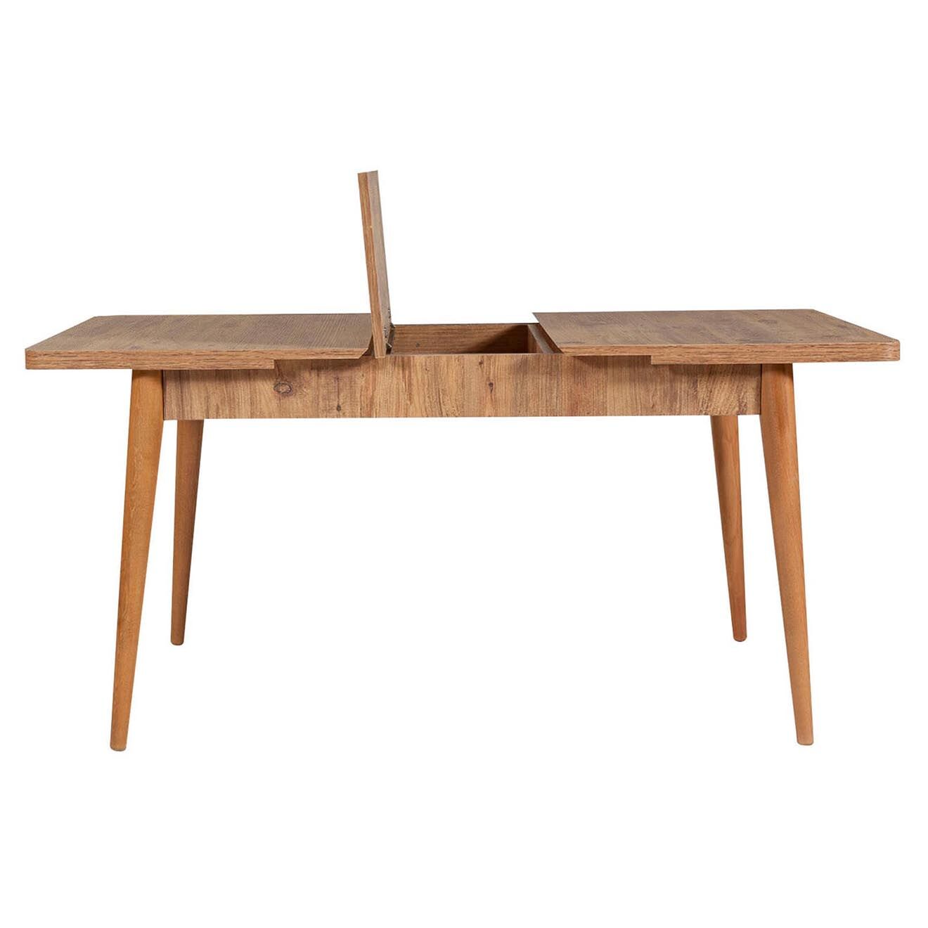 Wooden Art Ensemble Table + 2 Chaises + 1 Banc Vina 1053 beige/anthracite