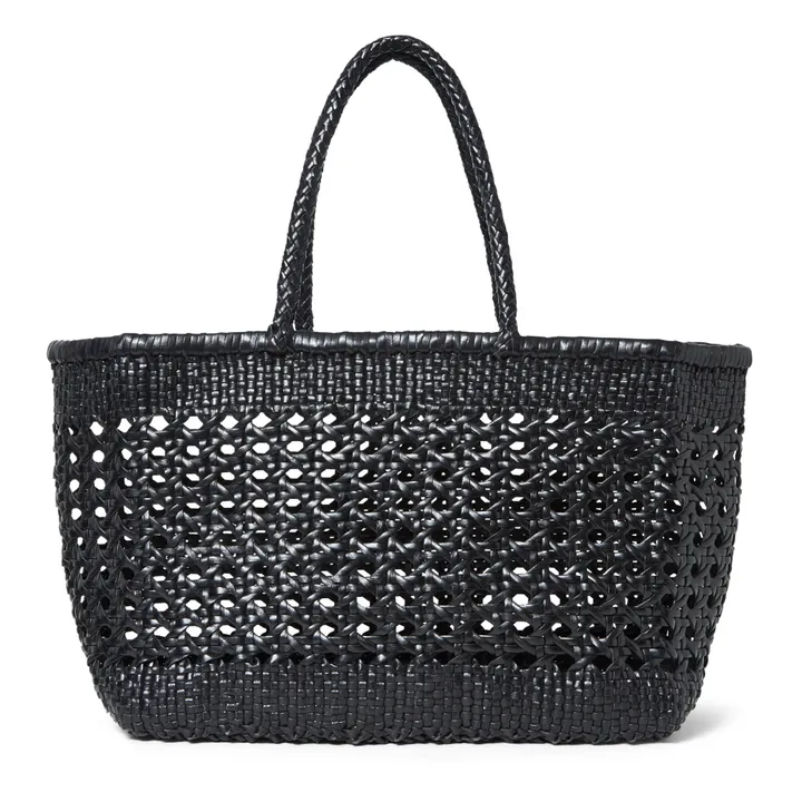 Dragon Diffusion Panier Cannage | Noir