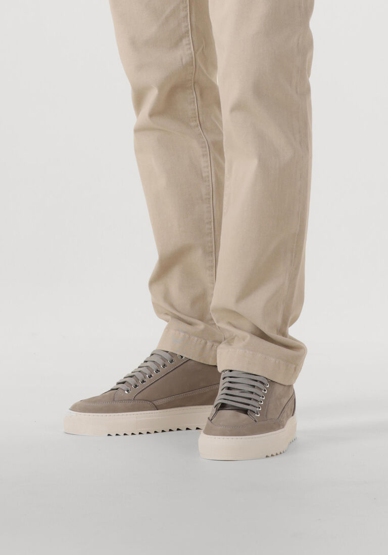 lichtgrijze mason garments lage sneakers tia originale nuovo