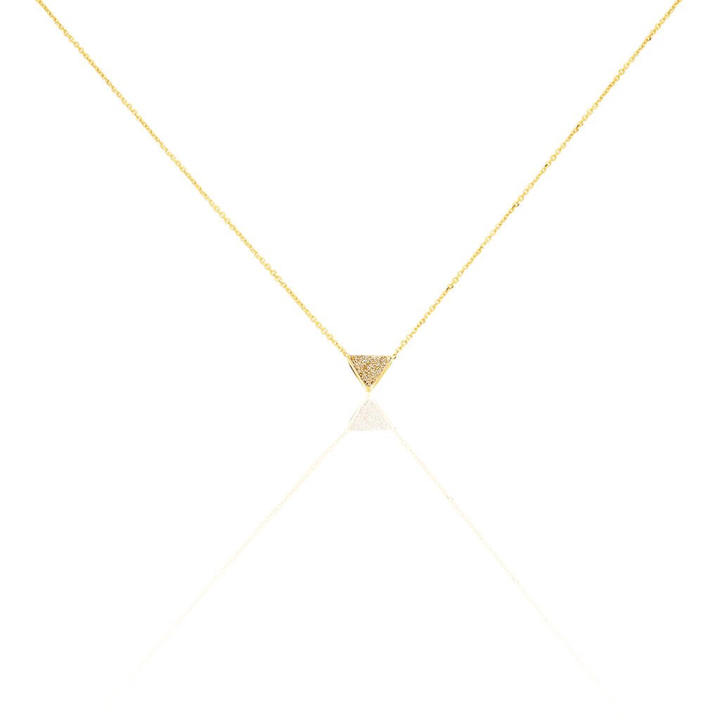 Collier Yora Or Jaune