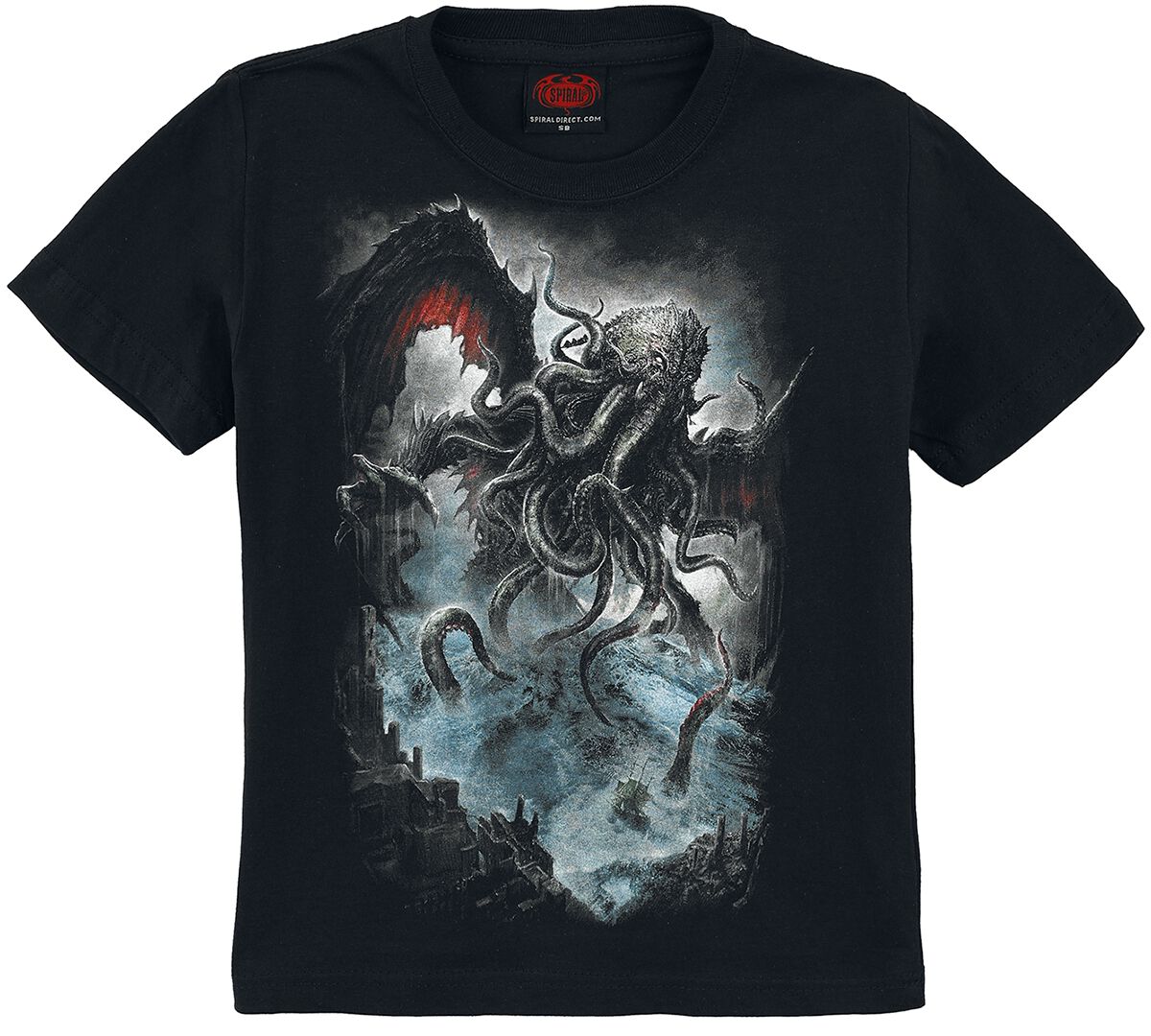 Enfants - Cthulhu | Spiral T-shirt