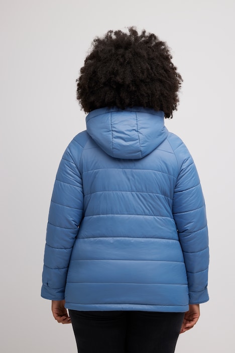 Wendejacke, Schmetterling, 2-Wege-Zipper, Stehkragen