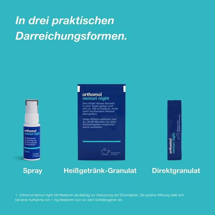 Orthomol nemuri night Spray, 25 ml