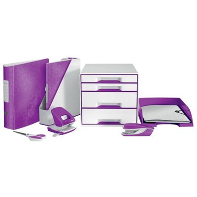 Leitz WOW - Corbeille à courrier violet