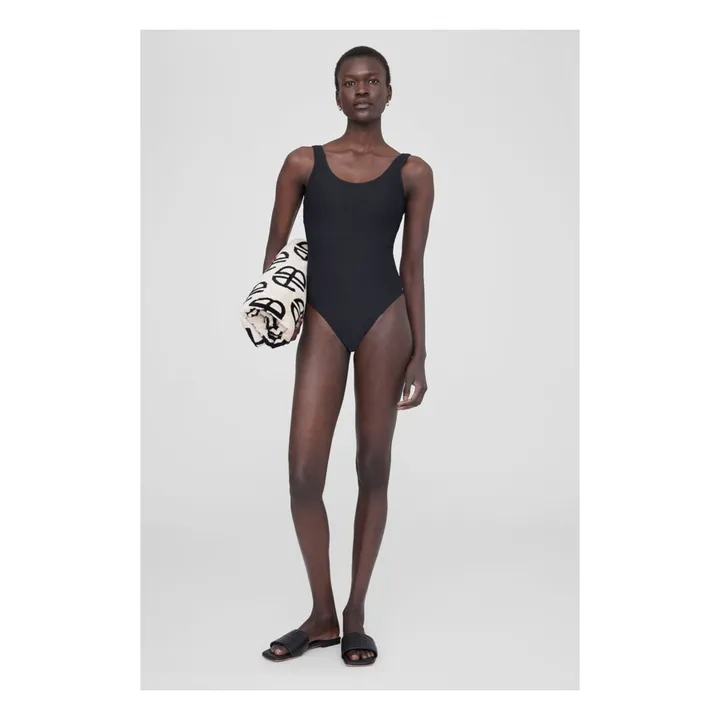 Anine Bing Maillot 1 Pièce Jace Matières Recyclées | Noir