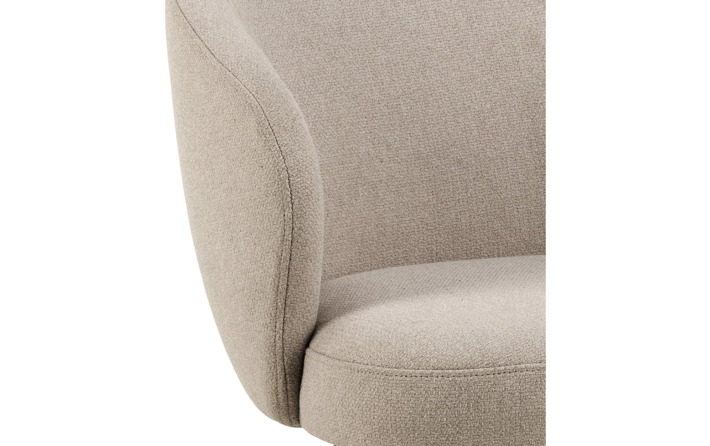 Stuhl Darlene Beige<br>Esszimmerstuhl mit 3-Feld-Nähten