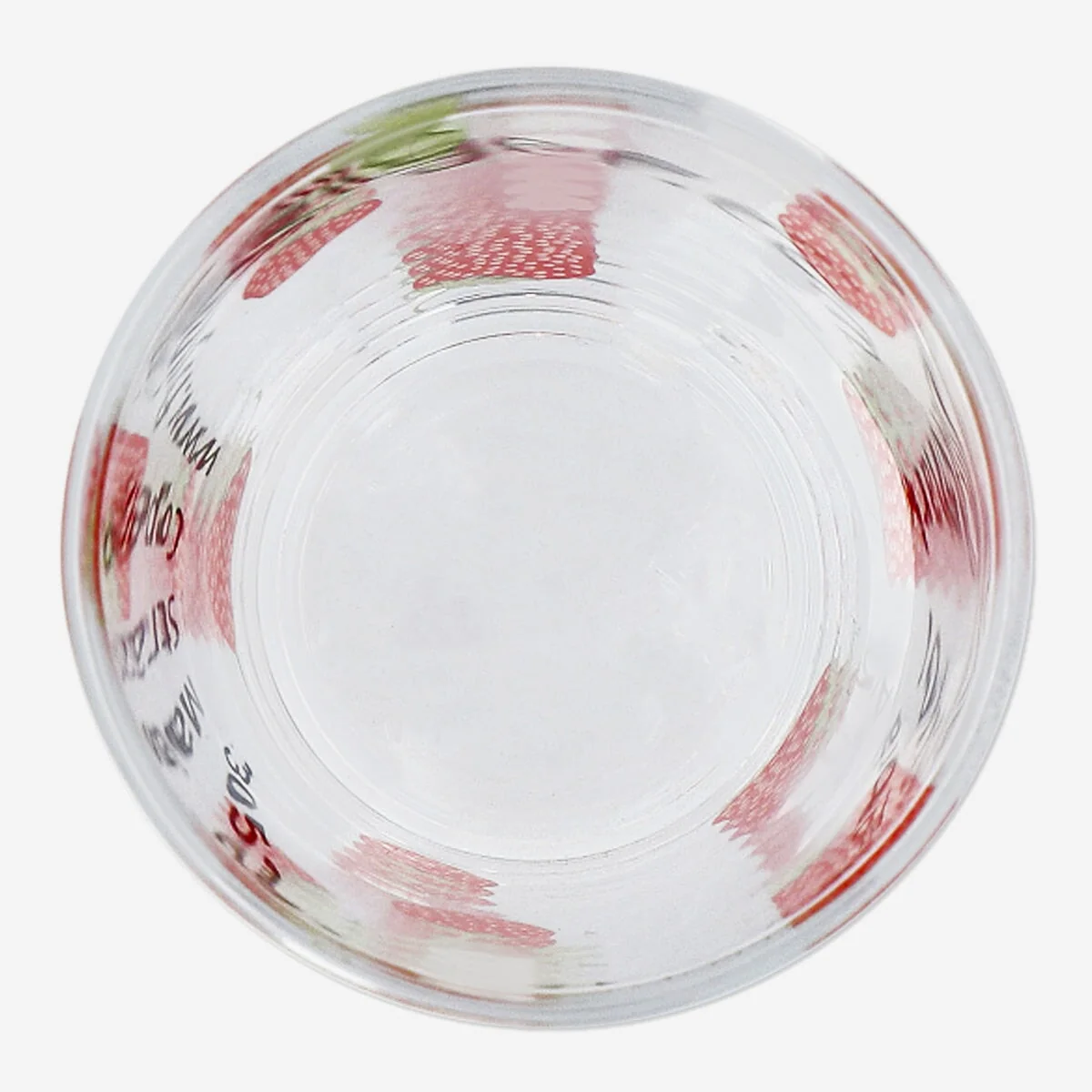 Drikkeglas med jordbær. 220 ml