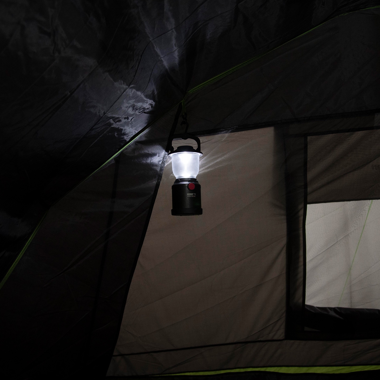 HIGH PEAK Tunnelzelt Meran 5.0 Personen Camping Familien Zelt 2 Kabinen Vorraum