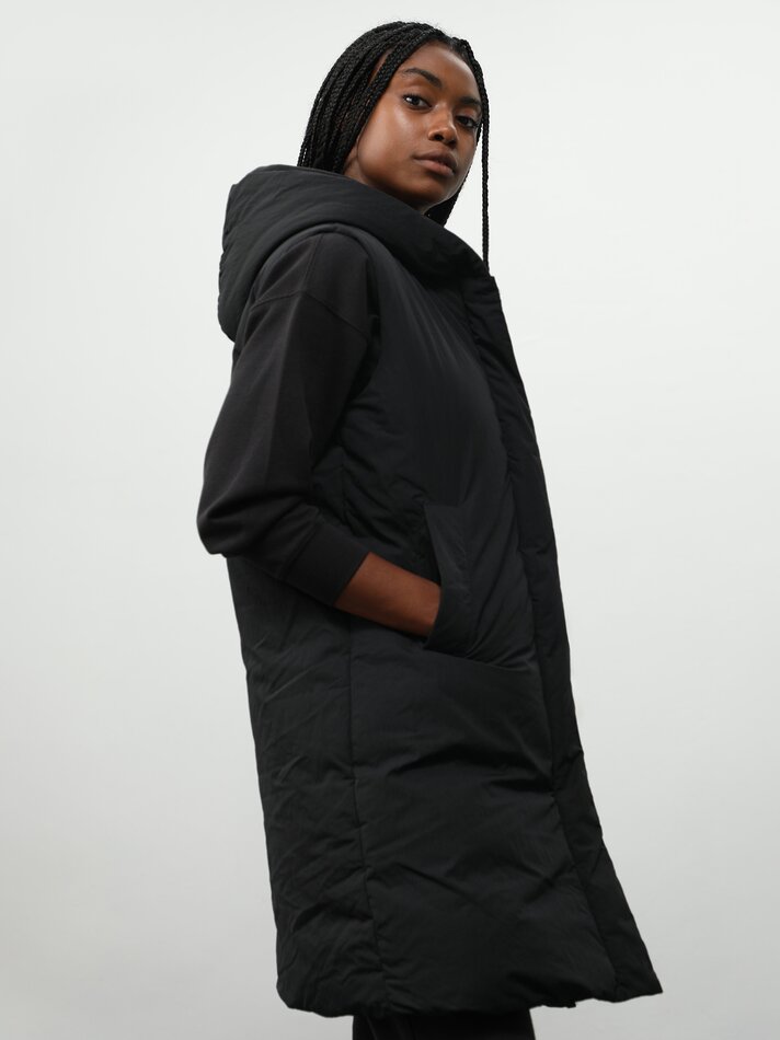 Colete acolchoado - Preto