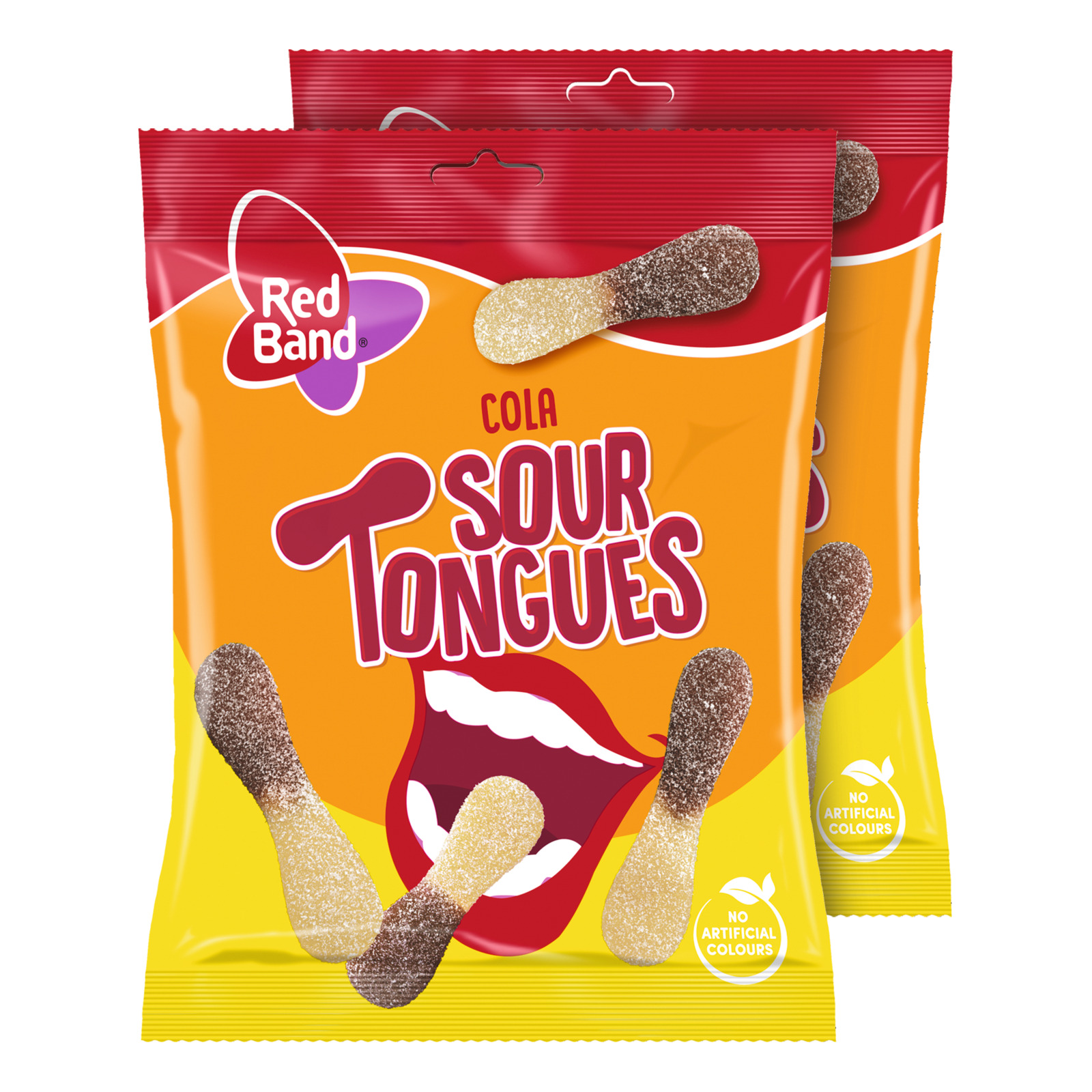 Red Band Saure Cola Zungen 2x300g